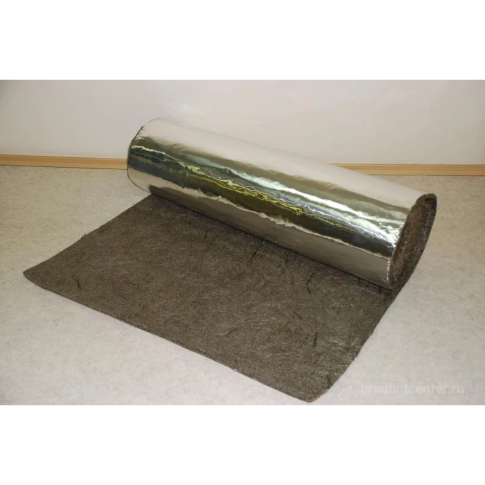 Базальтовый мат с фольгой BASFIBER 12х1200х10000