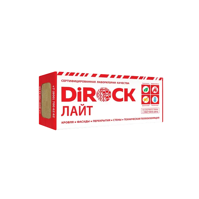 Утеплитель Дирок Лайт 35 100х600х1000