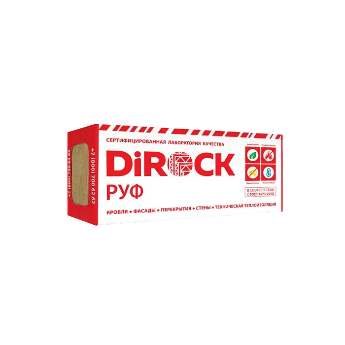 Утеплитель Дирок Руф 140 50х600х1000