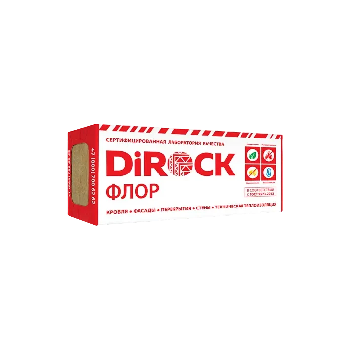 Утеплитель Дирок Флор 170 50х600х1000