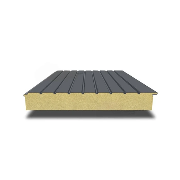 Двухслойная сэндвич-панель ППУ, 1000х50 мм, 0.5 Текстурированный полиэстер