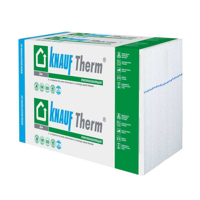 Пенополистирол Knauf Therm Дом 50х600х1000