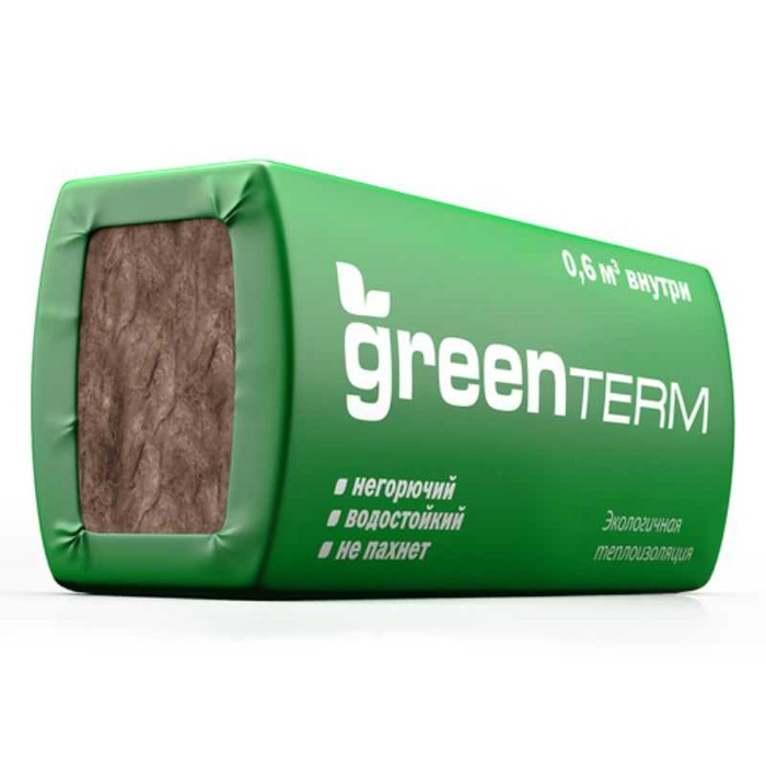 Утеплитель GreenTERM Плита 100х610х1230