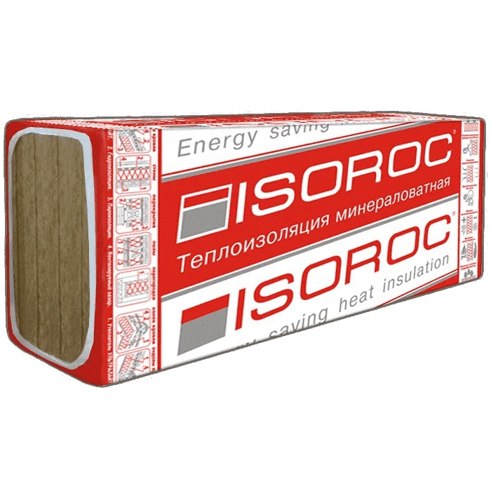 Утеплитель ISOROC ИЗОВЕНТ 1000х600х130 мм