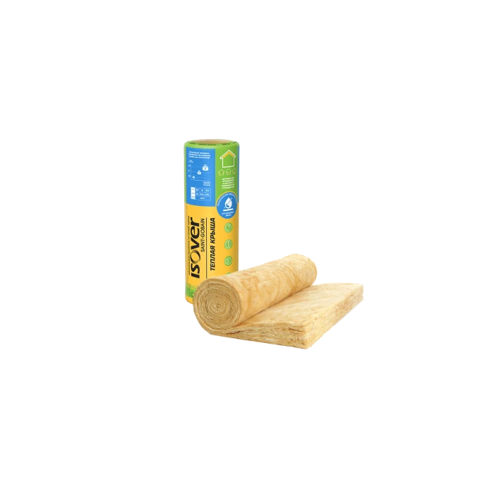 Утеплитель Isover Изовер Тёплая Крыша 100х1220х5000