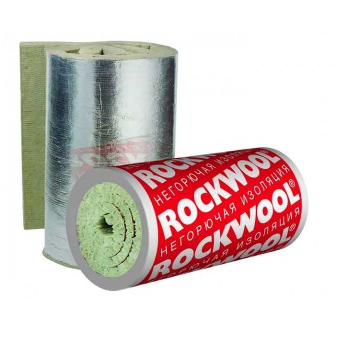 Мат ROCKWOOL ТЕХ МАТ кашированный фольгой 70х1000х4500